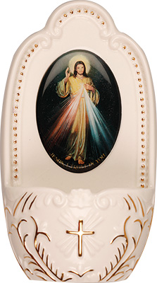 Font 30191 Divine Mercy Porcelain 13 cm