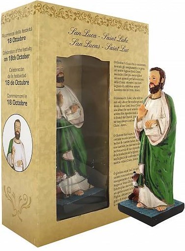 Statue Saint Luke 120412SL 14cm Resin