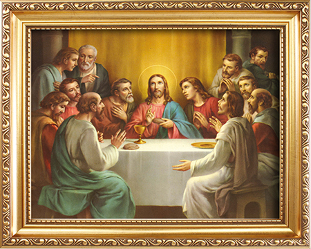 Framed Last Supper 83284