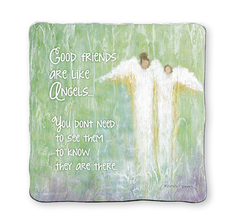 Plaque 46366 Good Friends Are Like Angels