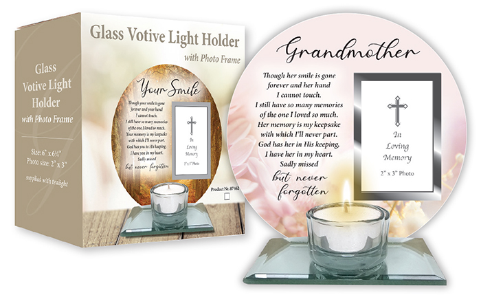 Candle Holder 87468 Grandmother Your Smile