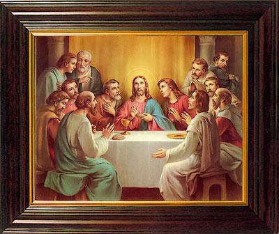Framed Picture 8320/LS Last Supper