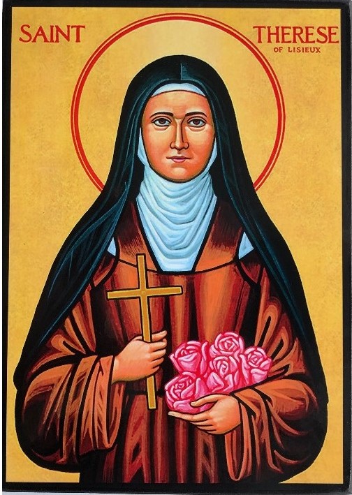 Icon 8/61 St Therese of Lisieux 18x13.50cm