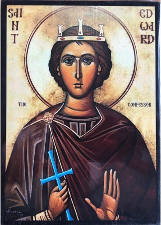 Icon 8/61 St Edward 18x 13.50 cm