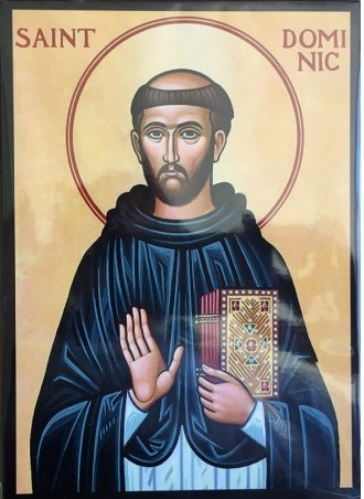 Icon 8/61 St Dominic 18x 13.50cm