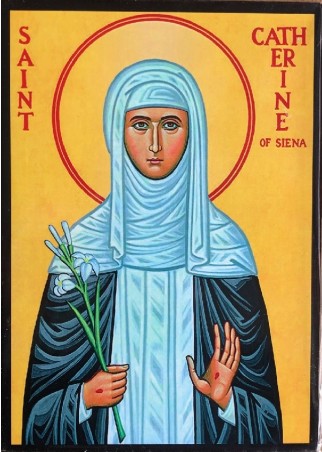 Icon 8/61 St Catherine 18x13.50 cm