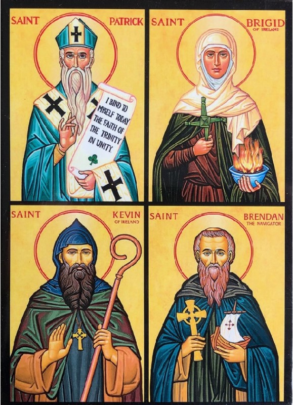 Icon 8/61 Saints of Ireland