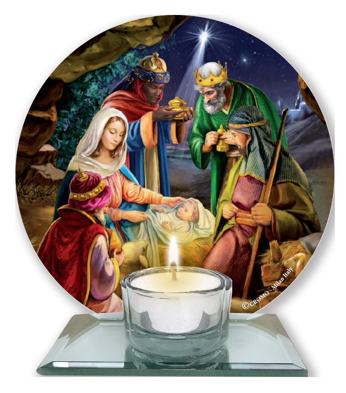 Votive Light Holder 87431 Nativity Kings