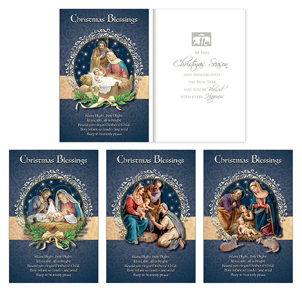 Card Christmas 9294 Christmas Blessings 18/Box