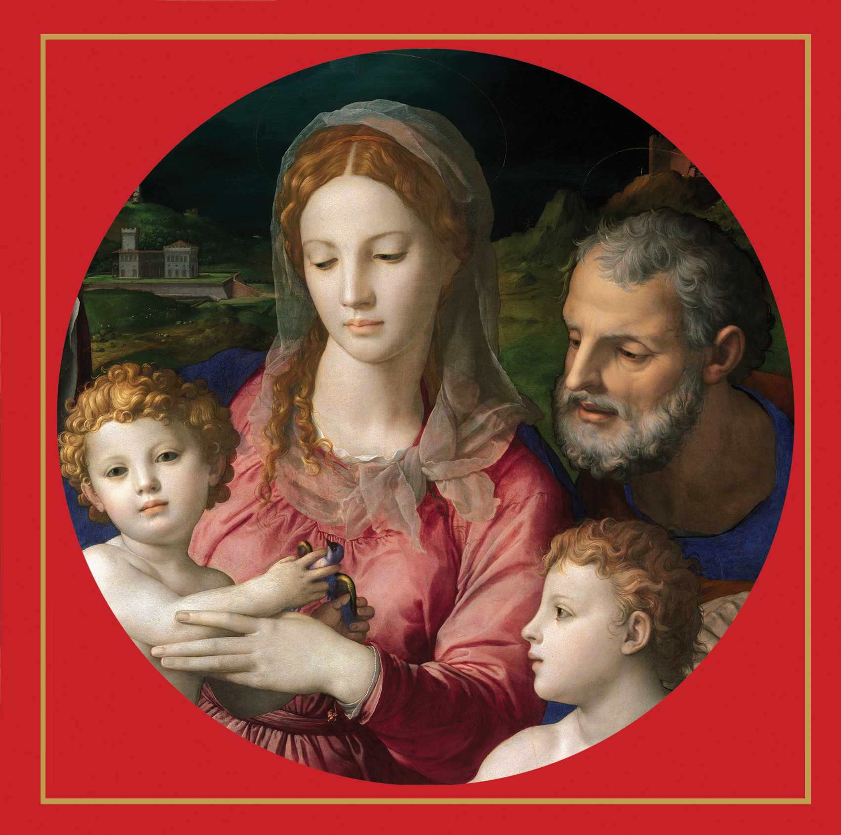 Card Christmas CX22HF Holy Family