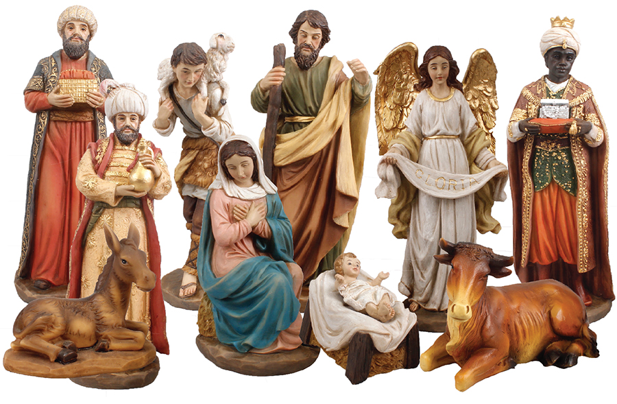 Nativity 89321 10 Figures 8"
