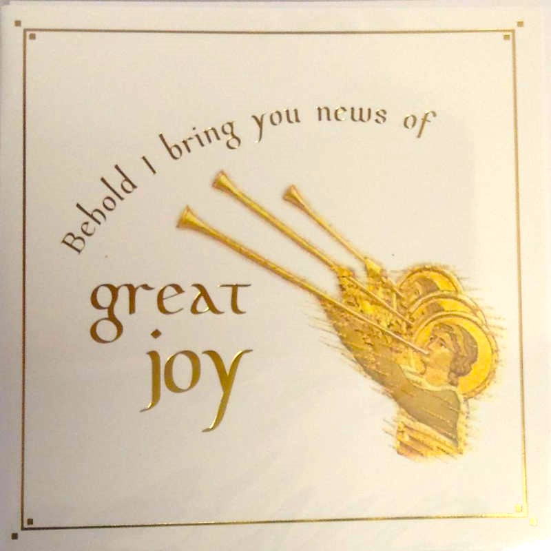 Card Christmas 90481 05 Great Joy Pack of 5