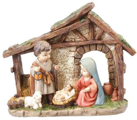 Nativity 89906 Resin 3" Children's 4 Figures