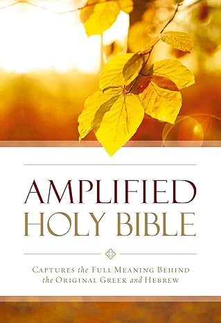 Bible Amplified Holy Bible