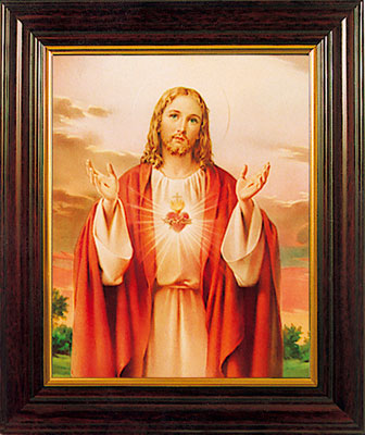 Framed Picture 83209 Sacred Heart