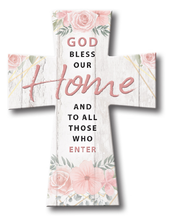 Cross 12924 Standing Home Blessing Resin