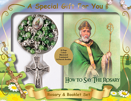 Rosary 60684 St Patrick Set with Booklet