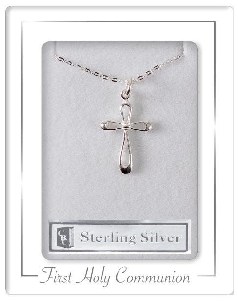 Necklet C69189 Cross Communion Sterling Silver