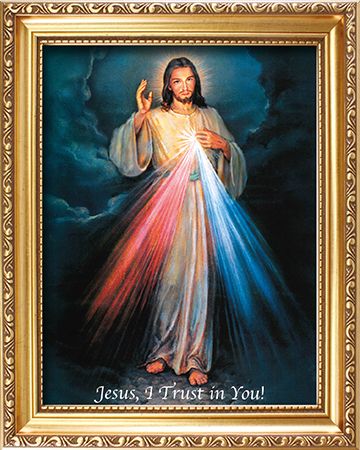 Framed Picture 83272 Divine Mercy