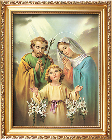 Framed 83303 Picture Holy Family