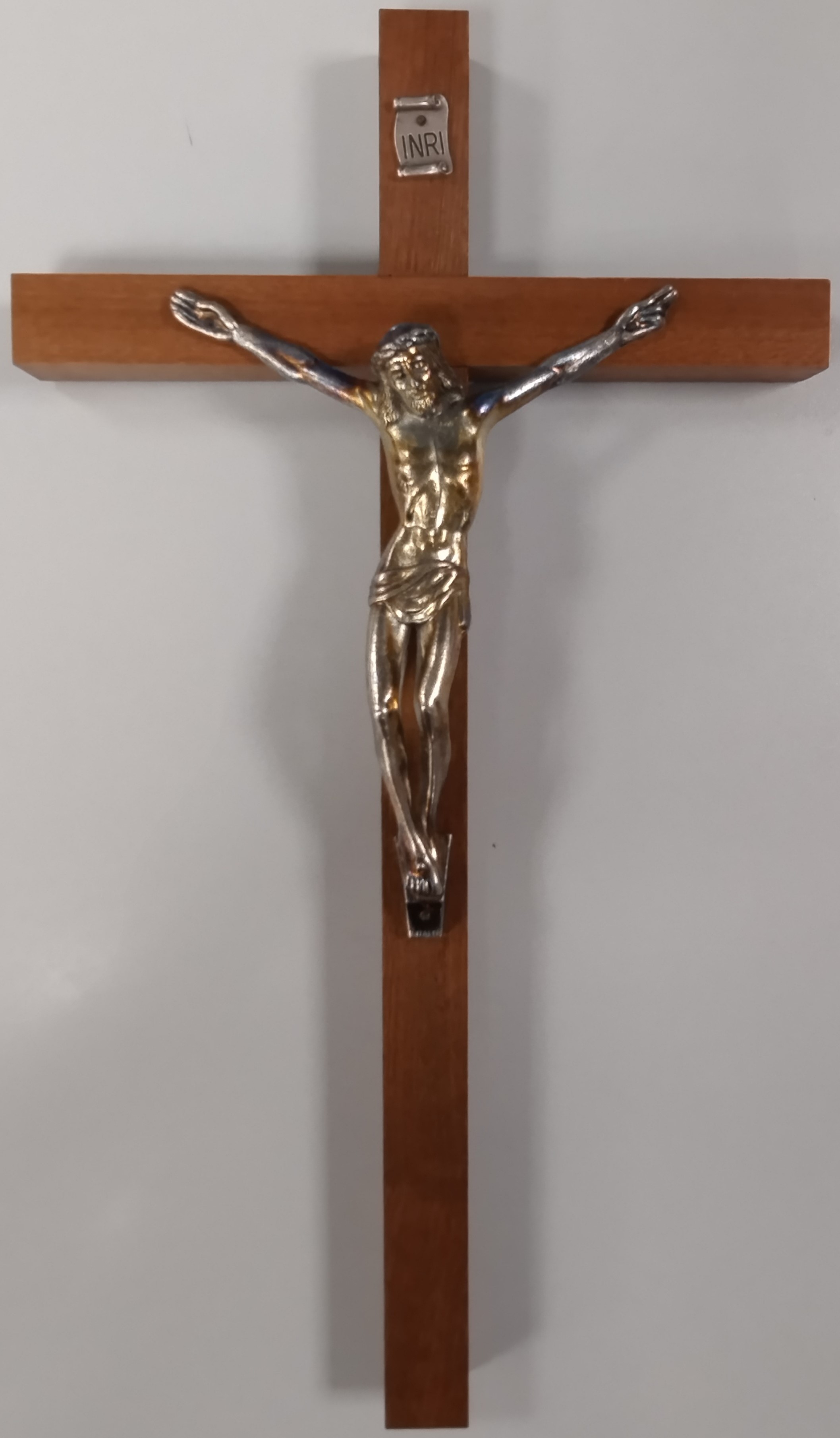 Crucifix CEN/30 St Benedict Wood