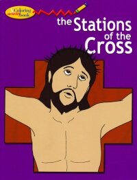 The Stations of the Cross - Colouring book