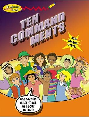 The Ten Commandments - Colouring book