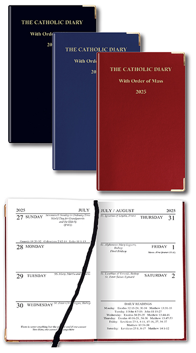 Diary 2025 CBC 4306 Gilt-edged with Mass