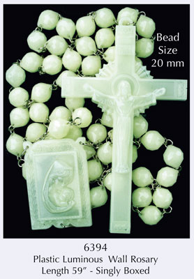Rosary 6394 Wall Hanging Luminous Large