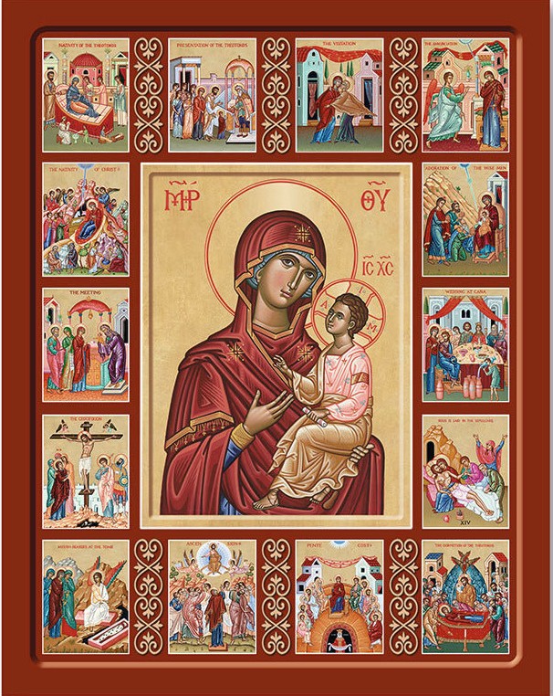 Icon 8/61 Life of Our Lady