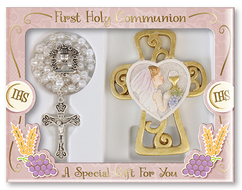 Rosary C63426 Communion Girl