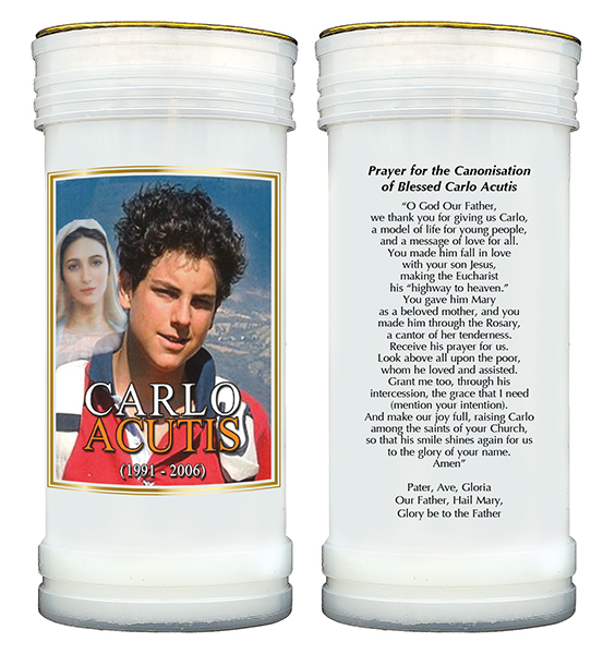 Candle 8695 Carlo Acutis