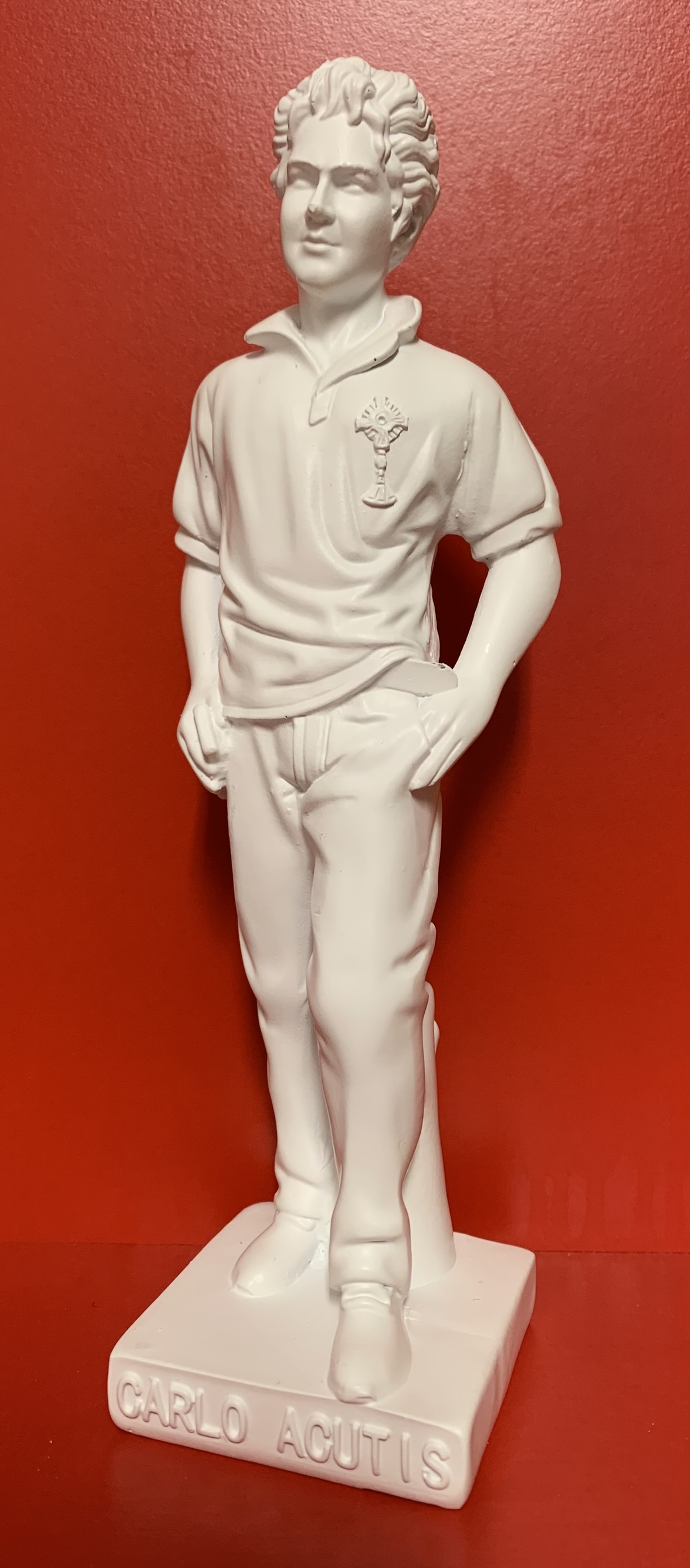 Statue Carlo Acutis White