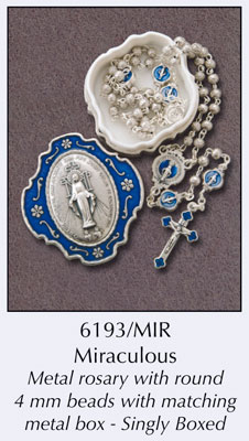 Rosary 6193/Mir Metal Box