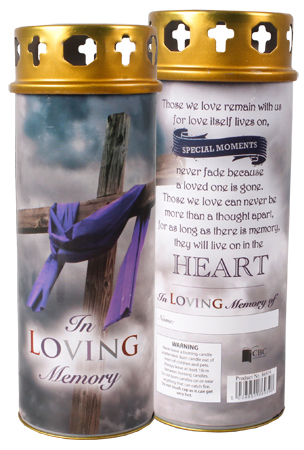 Candle 86939 In Loving Memory Windp