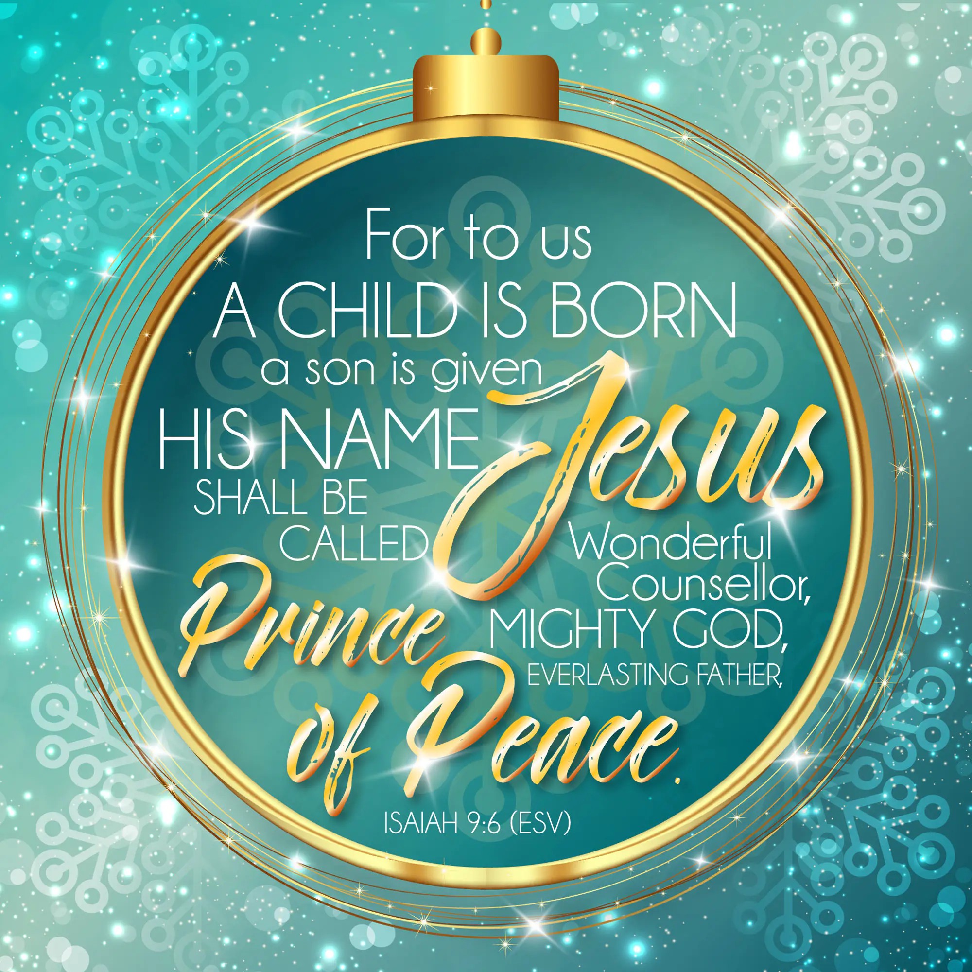 Christmas Cards CM340 Jesus Prince of Peace