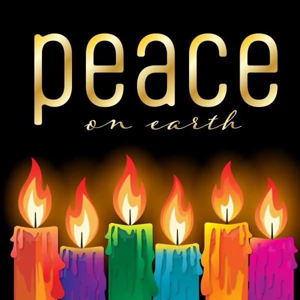 Christmas Card CM339 Peace on Earth
