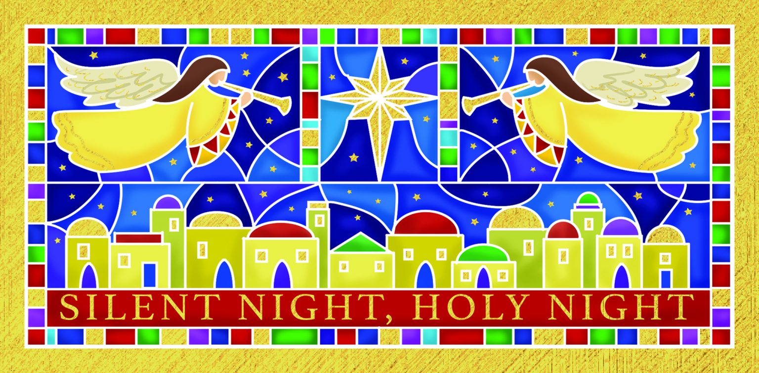 Card Christmas 44934 Angels over Bethlehem 10 Pack