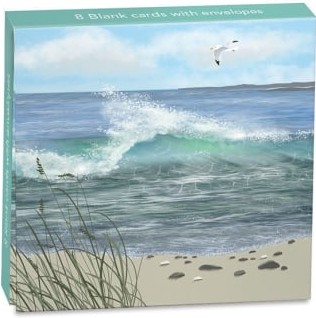 Notecards ERJ003 Seagull pkt of 8