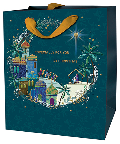 Christmas Gift Bag 99984 Christmas Scene