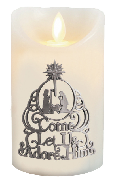 Candle 86696 Timer Nativity Vanilla Scented