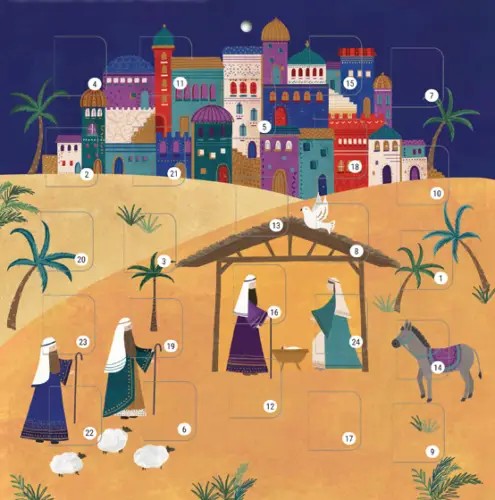 Calendar Advent 850164  A Saviour is Born