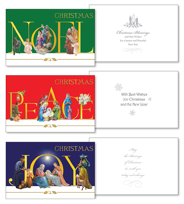 Card Christmas 97125 Pack 10 small