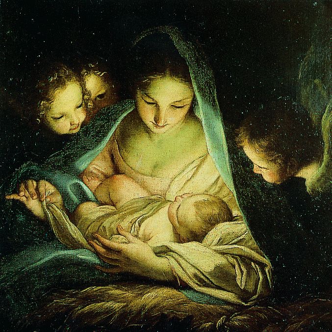 Card Christmas 209708 XPH Holy Night Pk5