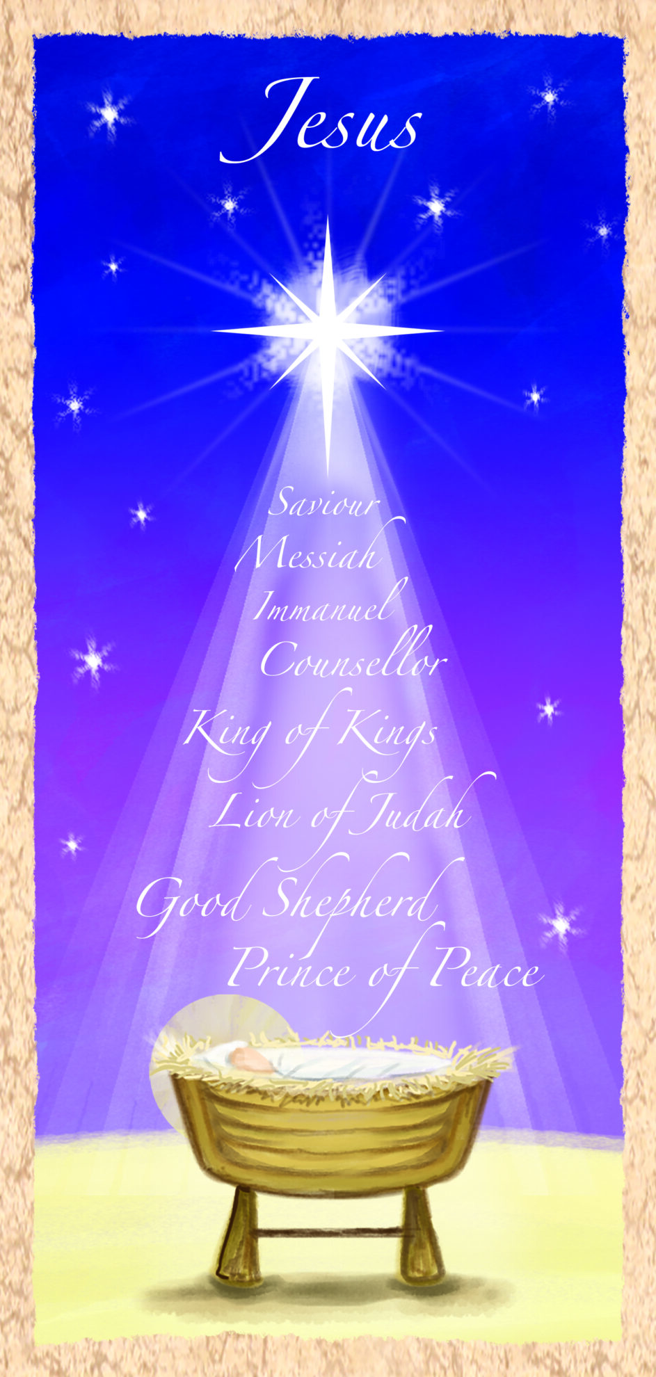 Card Christmas TLM 43830 Name Above all Names Pack 10