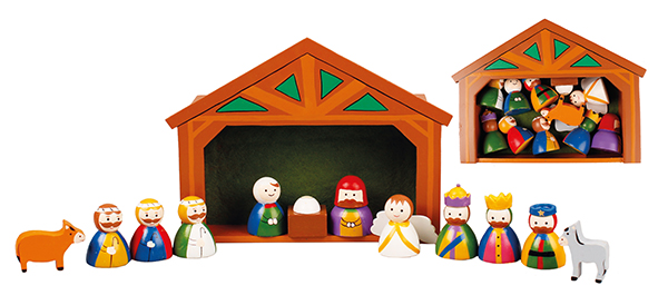 Nativity Set 89292 Children's Wood