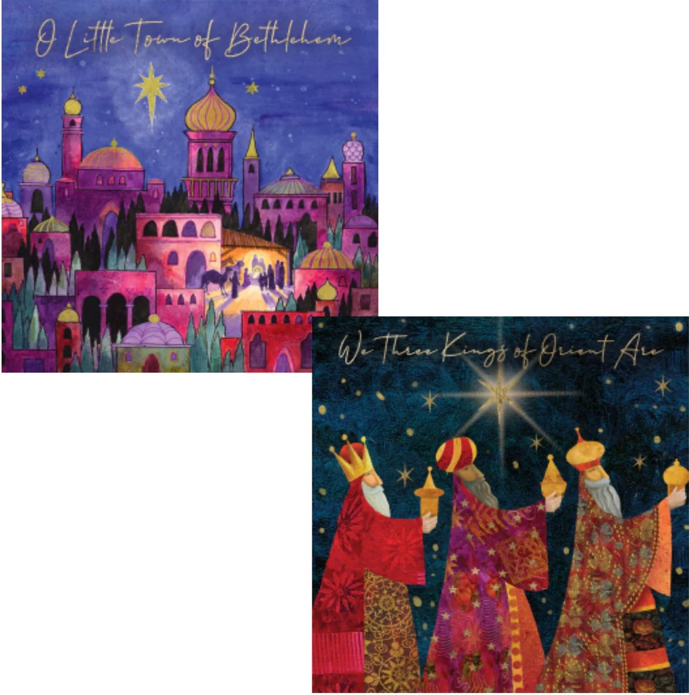 Card Christmas SCIPAD04 SCIAF Bethlehem & Kinigs Pack 10