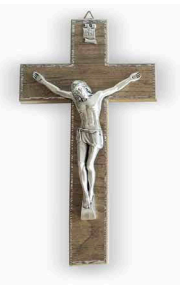 Crucifix CRPW 23 cm Benedictine Wood