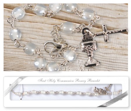 Bracelet C6384 Communion Rosary