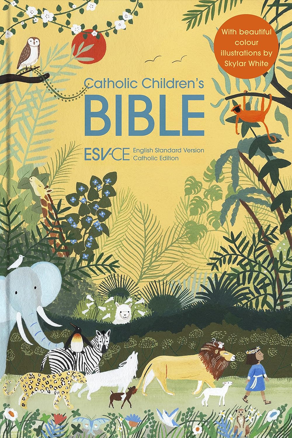 Catholic Children's Bible ESV-CE Anglicized edition with beautiful colour illustrations